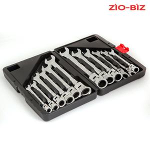 플렉시블 기어렌치 12종세트/라쳇 육각 양구 렌치 몽키 스패너