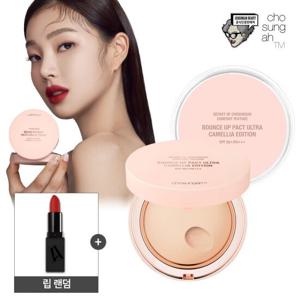 [커버쿠션]조성아 겉뽀속촉 동백 바운스업 (본품+리필)+립1(랜덤)