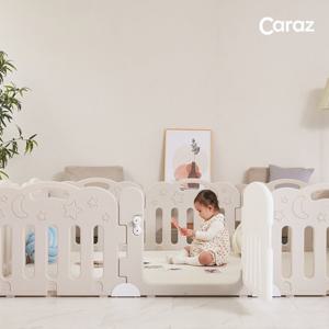 카라즈 키벨 베이비룸 8P 아기 안전문 울타리 확장형 안전 가드