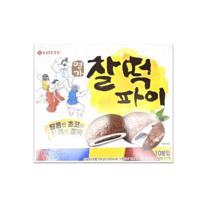 롯데제과 명가 찰떡파이 350g / 간식 과자