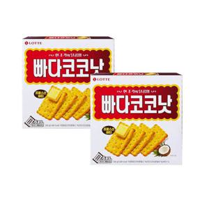 롯데제과 빠다코코낫 300g x 2개/ 과자 비스킷
