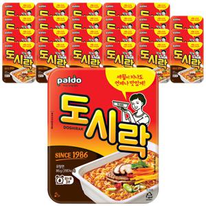 팔도 도시락 86g 24개