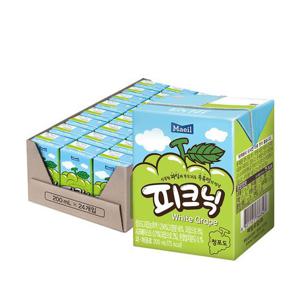[매일유업]피크닉 청포도 200ml 24팩