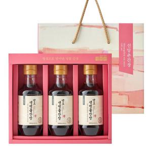 [신앙촌] 양조간장 선물세트 정성 3호