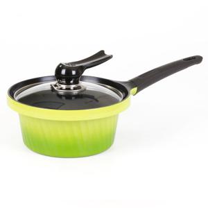 키친아트 통주물 세라믹 냄비 Y 편수냄비 18CM