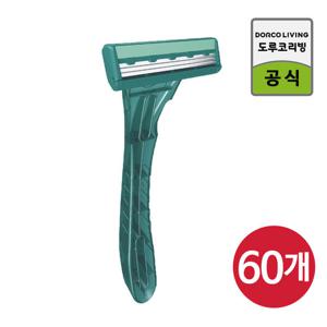 도루코 TOUCH3 면도기 1Px60개/3중날/회전식