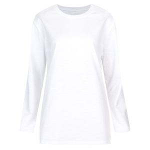 솔리드 국산 슬럽 라운드 긴팔 이너 티셔츠 DAI-WSH-1009-화이트