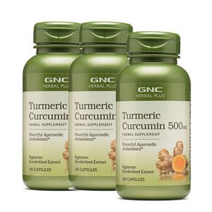 [지앤씨] 허벌 플러스 투메릭 커큐민 500mg 100캡슐 x3