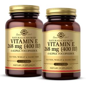 [솔가] 비타민-E 400IU 알파 268mg 100 소프트젤 x2