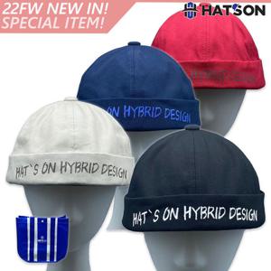 햇츠온  H021-34-015 코튼 와치캡 모자