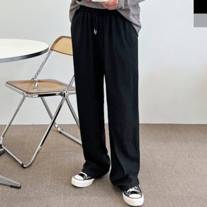 [179st]GBB C201 남자플리츠골지와이드밴딩바지
