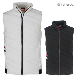 페라어스 남성 사선누빔 카라 패딩 골프조끼 CVMP8024W2