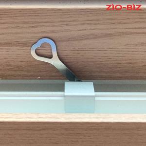 창문 잠금장치 하트열쇠/추락방지 창문고정 크레센트 스토퍼