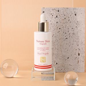 푸드어홀릭 네이처 스킨 앰플 50ml 로얄 프로폴리스 /미백기능성 탄력케어 쫀쫀보습