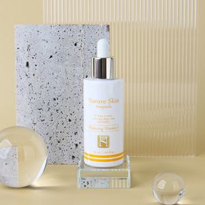 푸드어홀릭 네이처 스킨 앰플 50ml 화이트닝 비타민C /미백기능성 생기세럼 비타민에센스