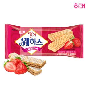 해태 딸기 웨하스 50g / 과자