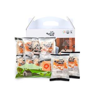 제주 하효맘 감귤칩과즐 선물세트 (240gx3봉, 100% 우리밀 사용)