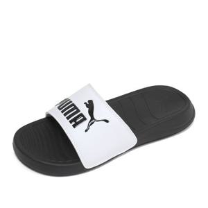 [푸마 슈즈]푸마 PUMA 팝캣 20 슬라이드 공용 사무실 스포츠 슬리퍼 블랙 372279-09