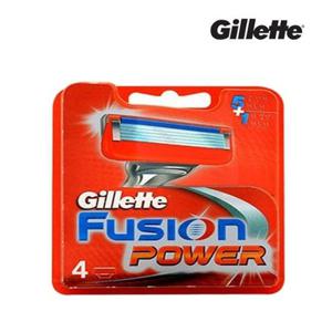 [땡큐온]질레트 퓨전 파워 면도날 4개입 x1개 5중밀착날