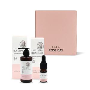 [라라로즈데이]아로마 이너퍼퓸 5ml+페미닌 여성청결제 선물세트