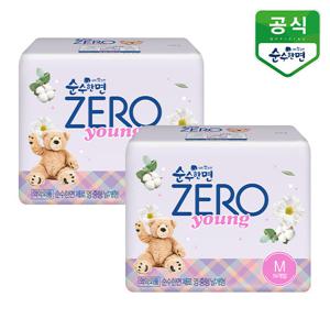 순수한면 생리대 제로 영 중형 16P x 2팩