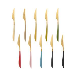 까사무띠 아모르 골드 디너 나이프 10colors 2P