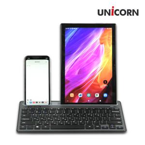 유니콘 BK-500SB 멀티페어링 블루투스키보드 스마트폰 태블릿거치 저소음 무선키보드