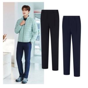 [콜핑]LD18 남자 겨울 원주름 사이드밴드  극세사 기모등산바지 KVP0880M