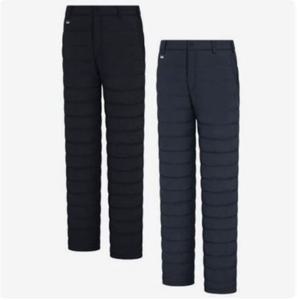 [콜핑]LD18 남성 겨울 풀밴드 웰론 사방스판 퀄팅 패딩솜바지 KVP9608M