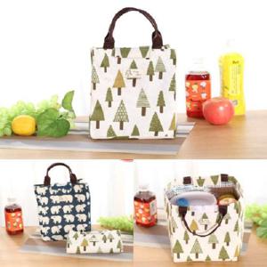 내츄럴 쿨러백 도시락 가방 아이스 보냉 보온 소풍 백 피크닉