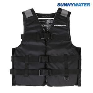 써니워터 성인용 부력보조복 블랙 물놀이조끼 남성용 여성용
