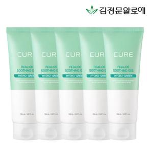 [김정문알로에] 큐어 리알로에 수딩젤 150ml 5개