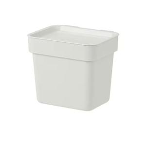이케아 HALLBAR 홀바르 통+뚜껑 3L/쓰레기통/휴지통/분리수거함
