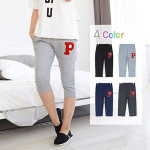 P패치 7부 트레이닝팬츠 DM-4148