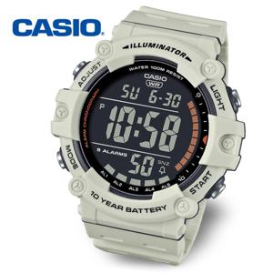[정품] CASIO 카시오 10년전지 방수전자 군인시계 AE-1500WH-8B2