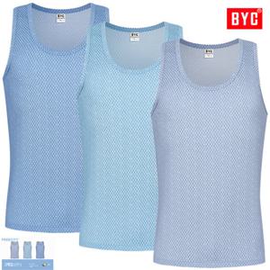 BYC프리시티밝은파스텔톤유색민소매런닝3매입MCF2065