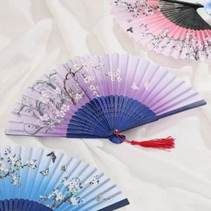 대나무 접이식 부채 전통부채 여름 선물용부채 랜덤