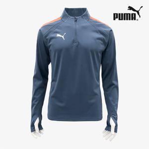 푸마 팀리가 반집업 긴팔티셔츠 스포츠의류 65749253