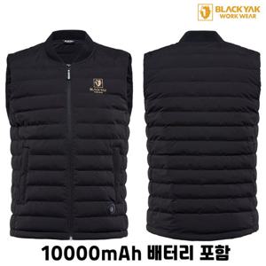 블랙야크 S-발열조끼 겨울 방한 보온 온열조끼 배터리 포함
