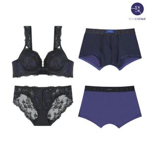 [섹시쿠키]할로윈 레이스 커플속옷SET2 SCWBZ901SCWPZ902SCMDZ901