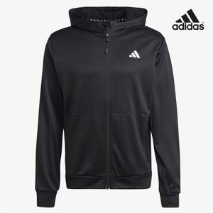 아디다스 트레이닝 집업 헬스 운동복 후드자켓 IJ9618