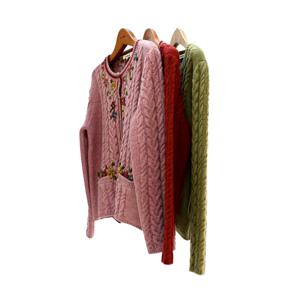 [비꼴리끄]울 트위스트 조직 자수 가디건