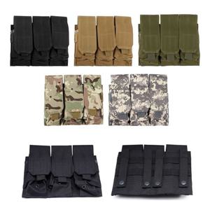 밀리터리 5.56 트리플 탄창 서바이벌 맥 파우치 5종류 전동건