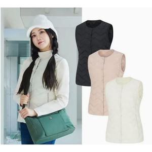 [콜핑]LD18 여셩 겨울 가볍고 따뜻한(웰론) 이너  경량패딩조끼 KVV7618W