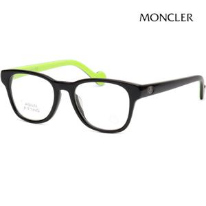 몽클레어 안경테 ML5065F 001 명품 블랙 뿔테 아시안핏