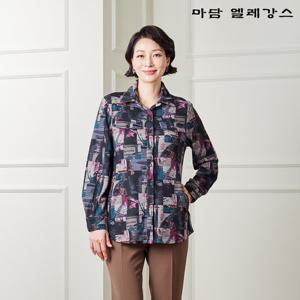 [마담엘레강스] 로베르 기모 셔츠형 재킷 K233JK03