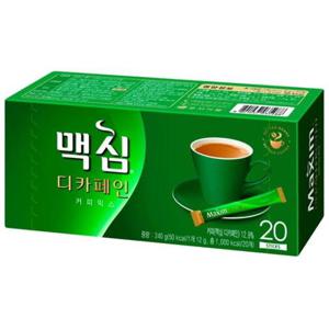 맥심 디카페인 커피믹스 20T