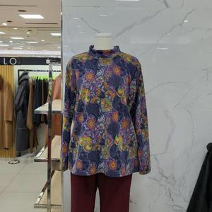 몬테밀라노 DP01 에스닉 패턴 반목 티셔츠 MK309T3204