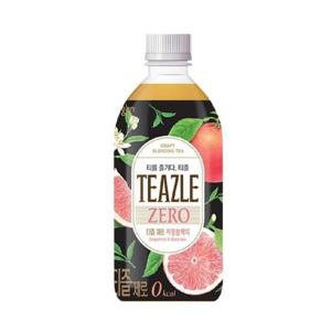 [웅진] 티즐 제로 자몽블랙티 500ml 20개
