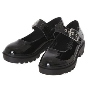 로엠걸즈 트렉숄 블랙 플랫슈즈 RGWC24S1P